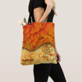 Elegant bloemontwerp tote bag (Dichtbij)