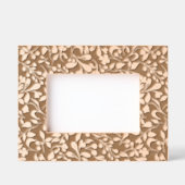 Elegant Bloempatroon Laser geëtst Afbeelding Lijst Gegraveerde Lijstjes (Voorkant)