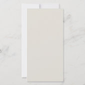 Elegant Bloempatroon Sympathie Dank u P kaart 2 (Achterkant)