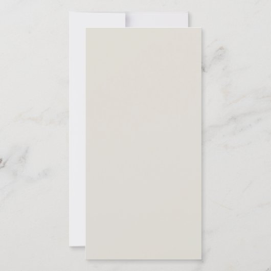 Elegant Bloempatroon Sympathie Dank u P kaart 2 (Achterkant)