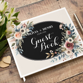 Elegant Bloemstuk Rustieke Trouw Gastboek Gastenboek