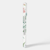 Elegant Bloom: Floral iPhone Case (Achterkant / Rechts)