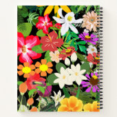 Elegant Blossom Baby shower Geschenklijst Notitieb Notitieboek (Achterkant)