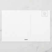 Elegant blozen roze witte bloemen rozen briefpapier (Achterkant)