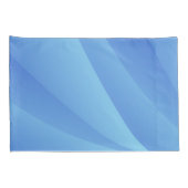Elegant Blue Abstract Geometrische achtergrond | Kussensloop (Achterkant-Rechts)