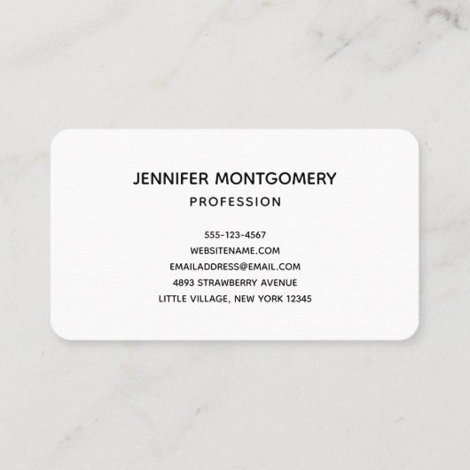 Elegant Blue and Gold Agate Border Visitekaartje (Achterkant)