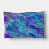 Elegant Blue And Purple Marble Pattern Etui (Achterkant)