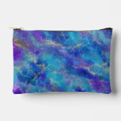 Elegant Blue And Purple Marble Pattern Etui (Voorkant)