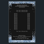 Elegant Blue, beide zijden brochure<br><div class="desc">Een elegant en geraffineerd ontwerp met een digitaal afbeelding van zilver-lila glas. Nota: Het productieproces gebruikt geen echte film, slechts wordt de kleur grondig gedrukt. Voeg uw gegevens, logo, bedrijfsdetails en afbeeldingen in minuten toe.</div>