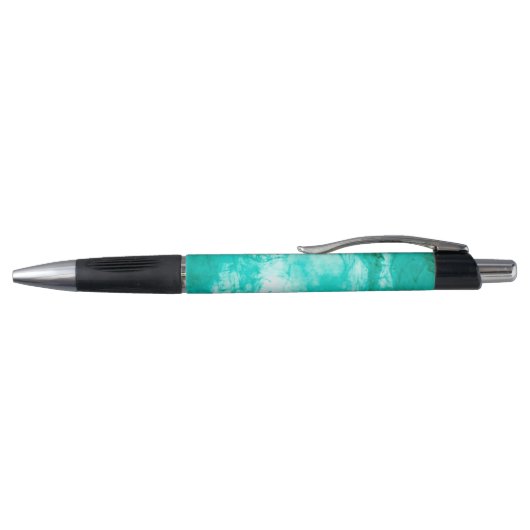 Elegant Blue Business Company Custom Name Pen (Bovenkant)
