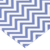 Elegant Blue Chevrons Patroon Tafelkleed (Gekanteld)