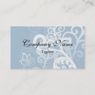 Elegant Blue Classic Design Visitekaartjes