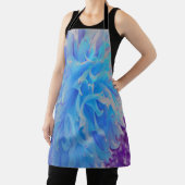 Elegant Blue Decorative Dahlia Flower Schort (Insitu)