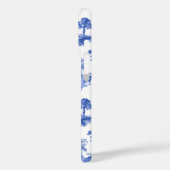 Elegant  Blue Deer Fox Country Toile Case-Mate iPhone Case (Achterkant / Links)