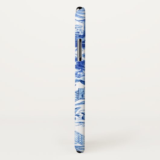Elegant  Blue en White Chinoiserie Case-Mate iPhone Case (Achterkant / rechts)