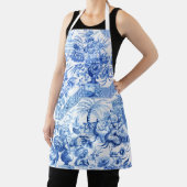 Elegant  Blue en White Chinoiserie Schort (Insitu)