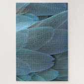 Elegant Blue Feather Legpuzzel (Verticaal)