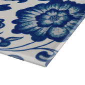 Elegant Blue French Country Chinoiserie Names Year Snijplank (Hoek)