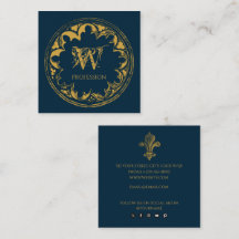 Elegant Blue & Gold Rustic , verhit