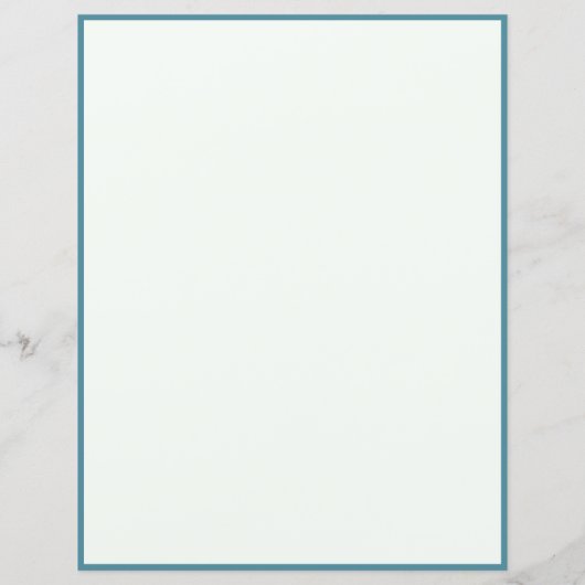 Elegant Blue Hummingbird Personalize Writing Paper (Achterkant)