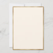 Elegant Blue Hydrangeas Wedding Kaart (Achterkant)