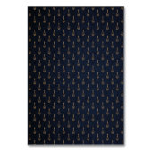 Elegant Blue Indian Traditional Design Wedding Kaart (Achterkant)