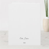 Elegant Blue Jay William Morris geïnspireerd Kaart (Achterkant)