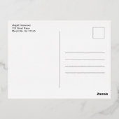 Elegant Blue Joy Boho Sun Mandala Kerstmis Gold Folie Feestdagen Briefkaart (Achterkant)