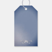 Elegant Blue Lesbian Dank je cadeau Label Cadeaulabel (Achterkant)