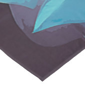 Elegant Blue Lotus Acryllic Artwork | Tafelkleed (Gekanteld)