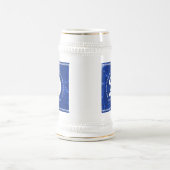 Elegant Blue Marble 20 jaar Jubileum Bierpul (Center)