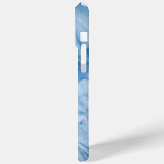 Elegant Blue Marble  Case-Mate iPhone Case (Achterkant / Links)