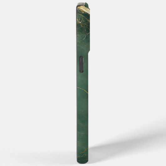 Elegant blue marble stone iPhone / iPad case (Achterkant / Rechts)