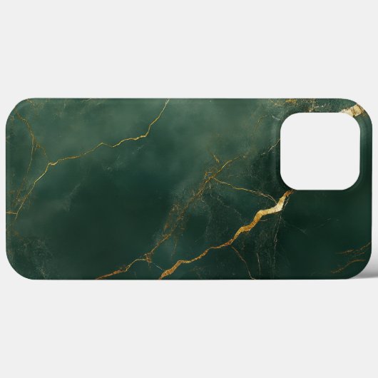 Elegant blue marble stone iPhone / iPad case (Achterkant (horizontaal))