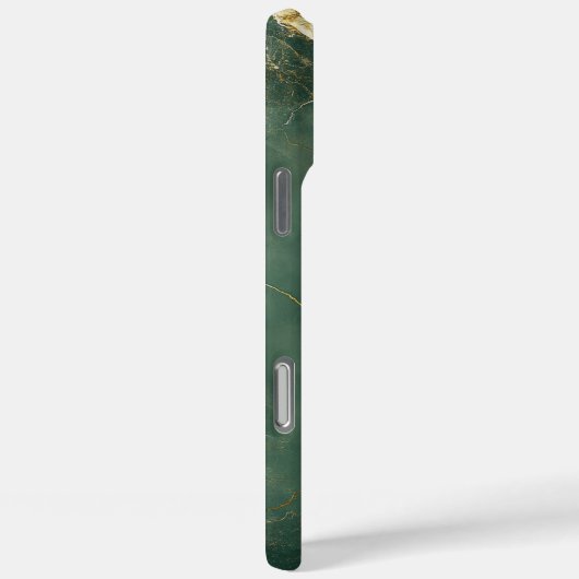 Elegant blue marble stone iPhone / iPad case (Achterkant / Rechts)