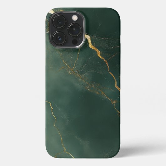 Elegant blue marble stone Phone Case iPhone Hoesje (Achterkant)