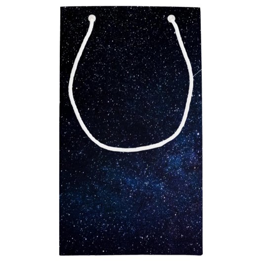 Elegant Blue Milkyway Galaxy Texture Klein Cadeauzakje