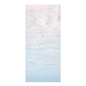 Elegant Blue Ocean Program Menu Leeg (Achterkant)