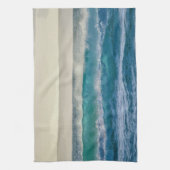 Elegant Blue Ocean Waves Acryllic Artwork | Theedoek (Verticaal)