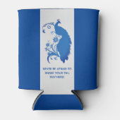 Elegant Blue Peacock Wedding Suite - Koelbox Blikjeskoeler (Voorkant)