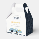 Elegant Blue Race Kinderen elke dag van de leeftij Bedankdoosjes (Voorkant Zijde)