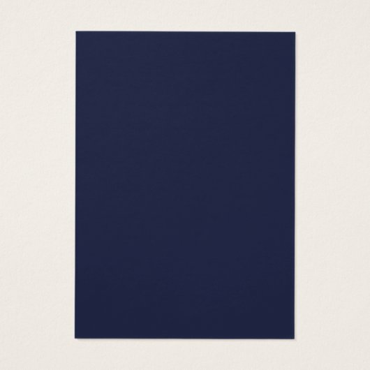 Elegant Blue Script Hartelijk dank voor het Label  Visitekaartje (Achterkant)