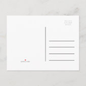 Elegant Blue Silver-kerstparty bewaart de datum Aankondigingskaart (Achterkant)