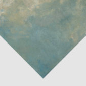 Elegant Blue Skies Clouds Impressionist Decoupage Tissuepapier (Detail)