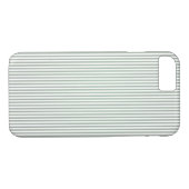 Elegant Blue Striped Pattern Case-Mate iPhone Case (Achterkant (Horizontaal))