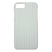 Elegant Blue Striped Pattern Case-Mate iPhone Case (Achterkant)