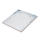 Elegant Blue Tegeltje (Zijkant)