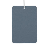 Elegant Blue Texture Car Air Freshener Design Luchtverfrisser (Voorkant)