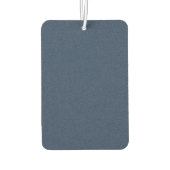 Elegant Blue Texture Car Air Freshener Design Luchtverfrisser (Achterkant)