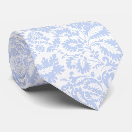 Elegant Blue Venetian Floral Botanical Stropdas